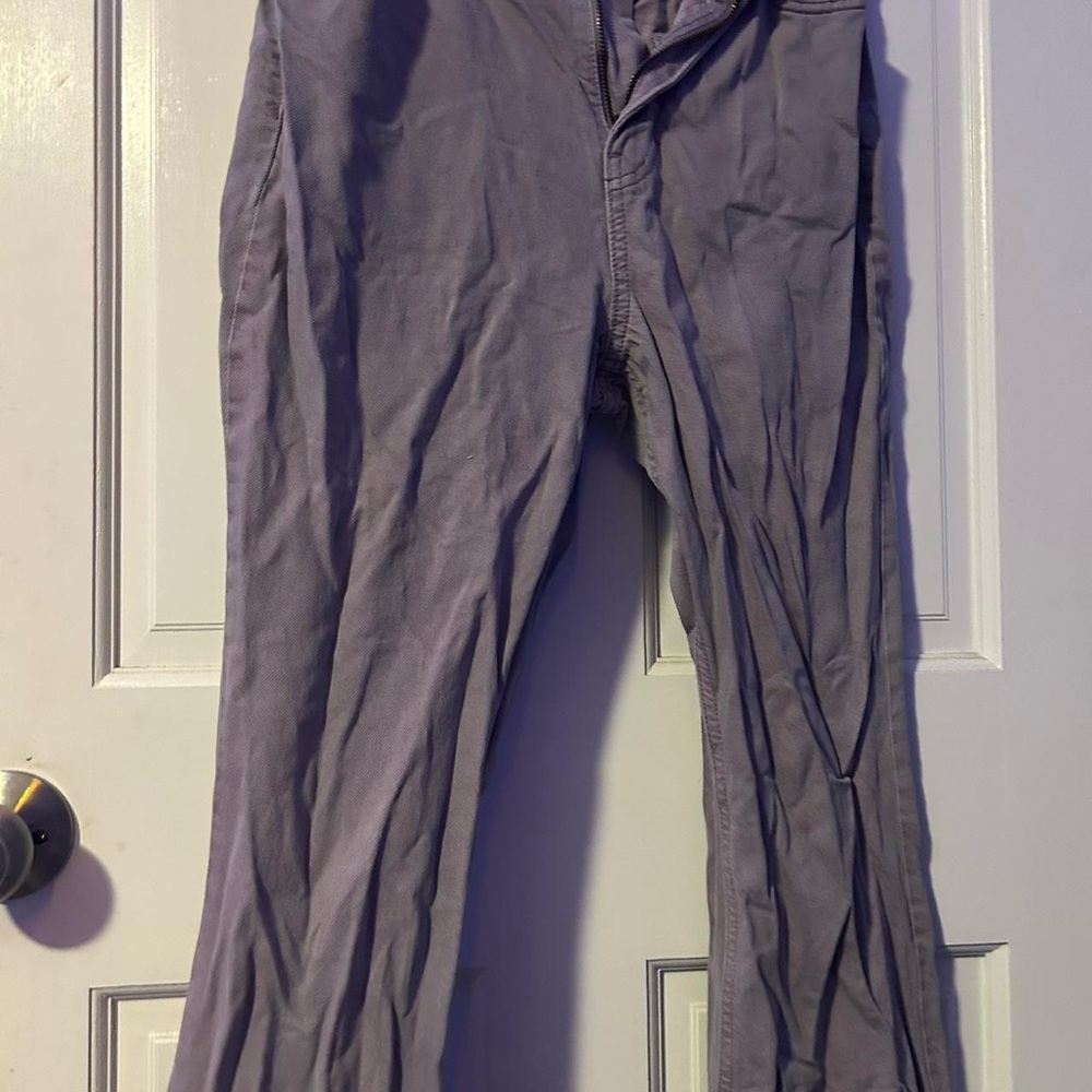 Pacsun women’s purple flare jeans